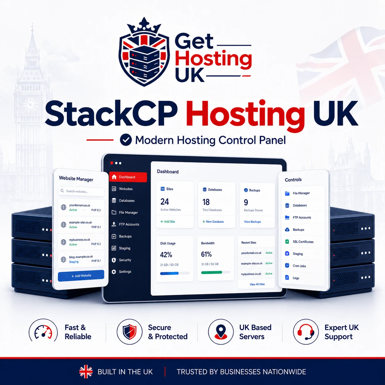 StackCP Hosting UK